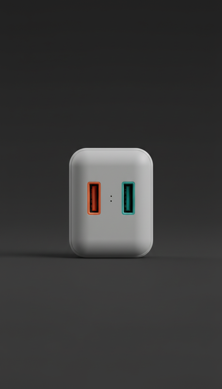 Dual-Port Adapter With Integrated Protection