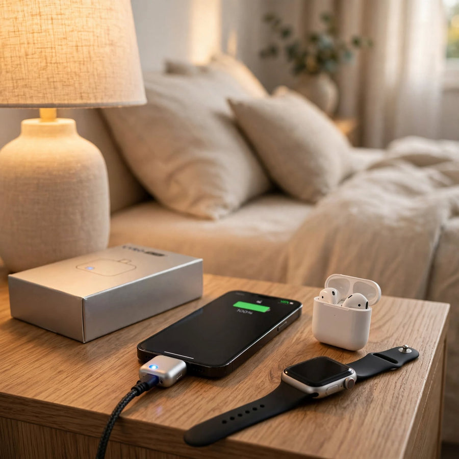 Bedside overnight charging