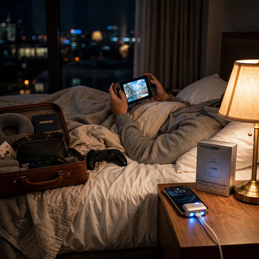 Traveling and gaming consoles